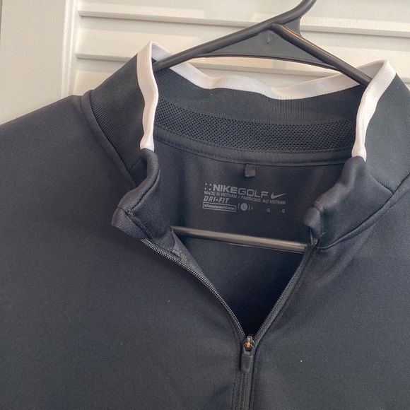 Nike Golf Minnesota Vikings black quarter zip top - Picture 3 of 5